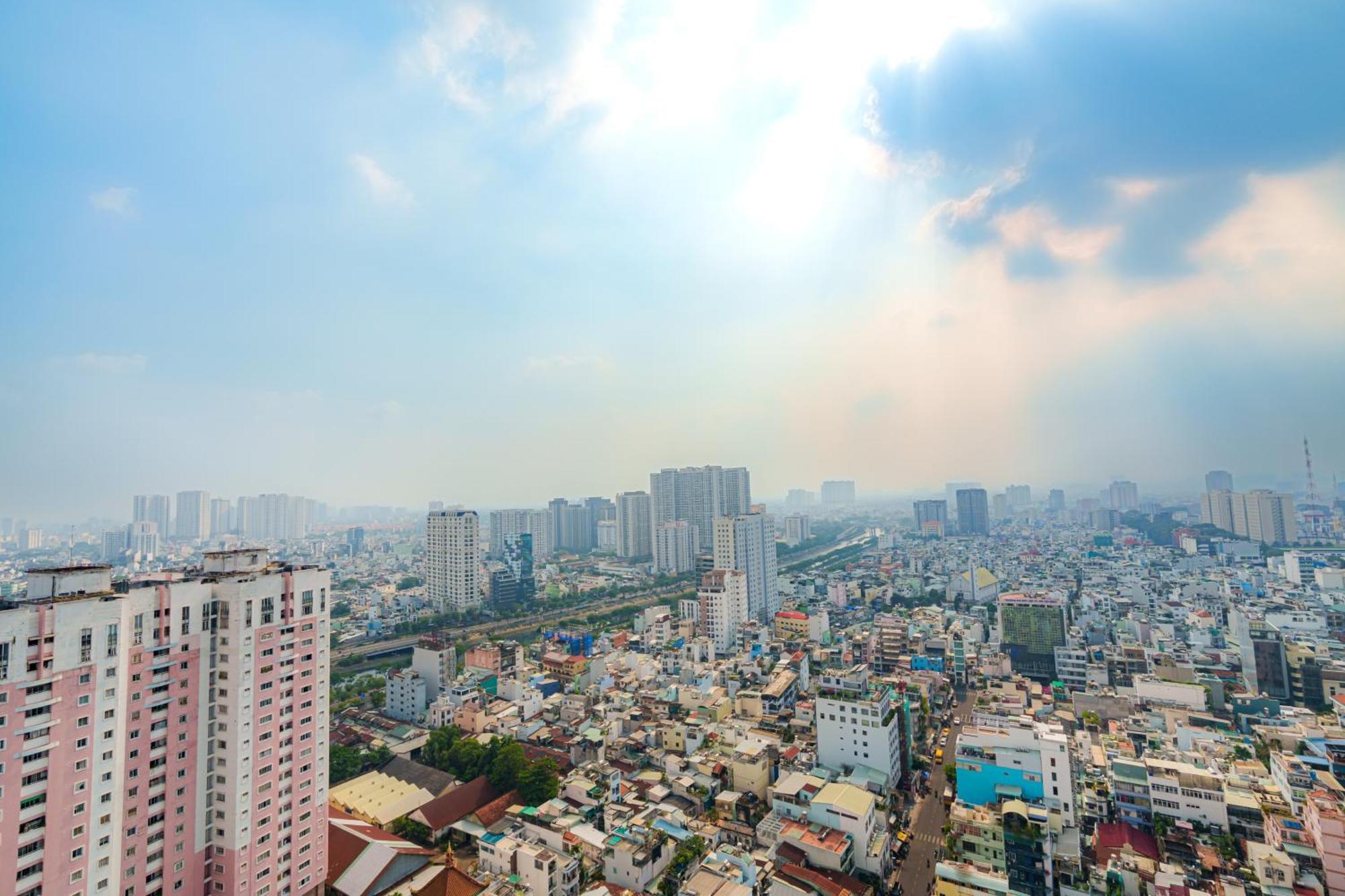 Soho Residence - Serviced Apartment Ho-Chi-Minh-Stadt Exterior foto